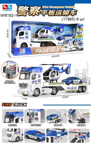 картинка Машина Полиция LINDA от магазина Игрушек