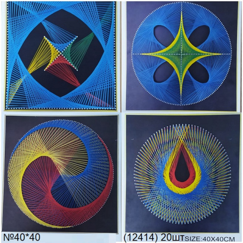 картинка картина  3D нить 40*40 от магазина Игрушек