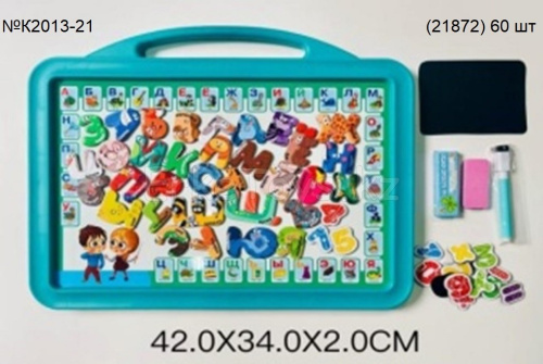 картинка Доска магнитная с алфавитом 42 х 34 см от магазина Игрушек