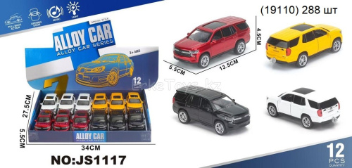 картинка Машина металл Chevrolet 12 шт в уп от магазина Игрушек