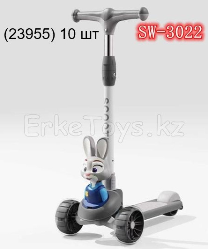 картинка Самокат Зверополис Кролик от магазина Игрушек