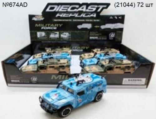 картинка Машина Джип военный 6 шт в уп от магазина Игрушек