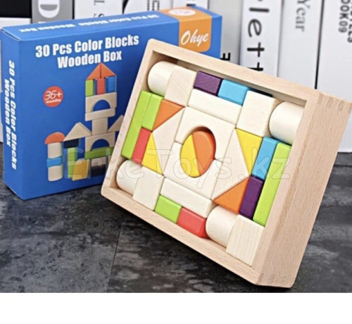 картинка Деревянный конструктор от магазина Игрушек