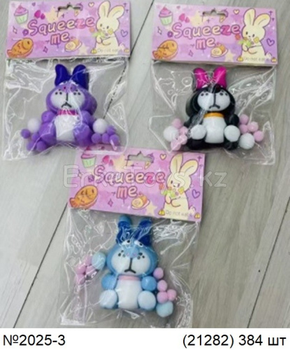 картинка Антистресс сквиш Кролик 24 шт в уп от магазина Игрушек