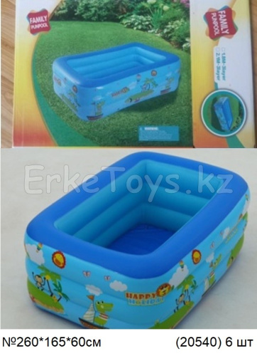 картинка Бассейн 260*165*60 см от магазина Игрушек