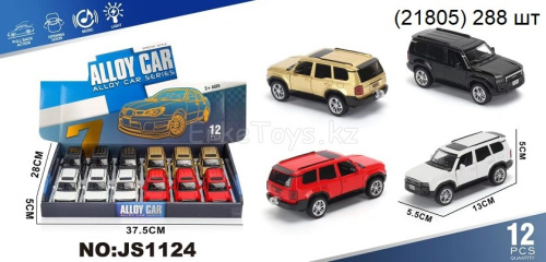 картинка Машина металл 12 шт в уп от магазина Игрушек