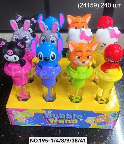 картинка Мыльные пузыри 12 шт в уп от магазина Игрушек