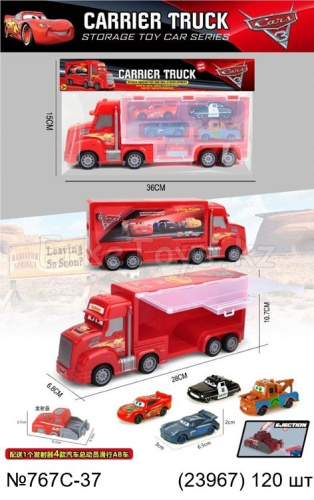 картинка Машина Автовоз Тачки от магазина Игрушек