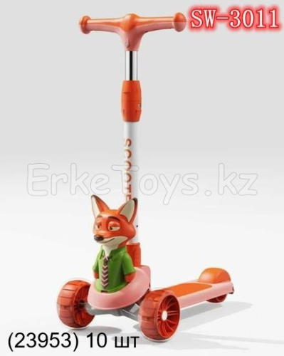 картинка Самокат Зверополис Лис от магазина Игрушек